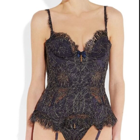 Agent Provocateur Black Lace Shapewear - Picture 7 of 8